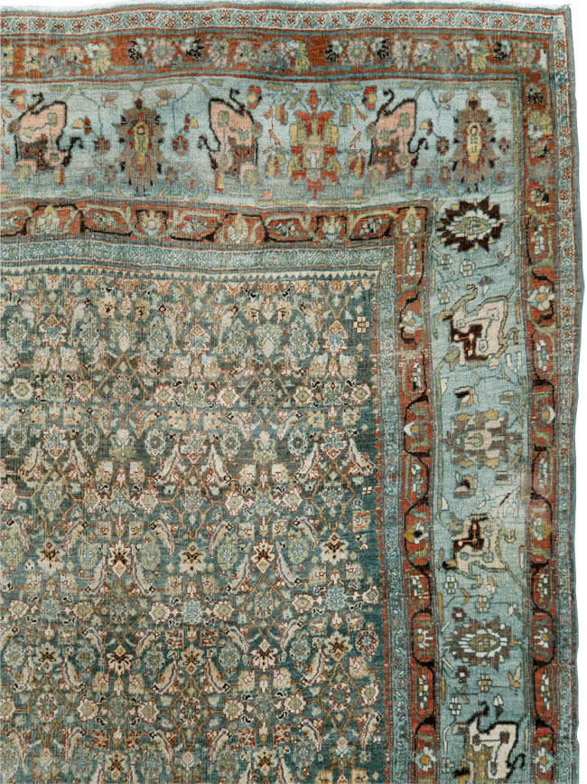 Antique Persian Bidjar Carpet, No.27703 - Gss