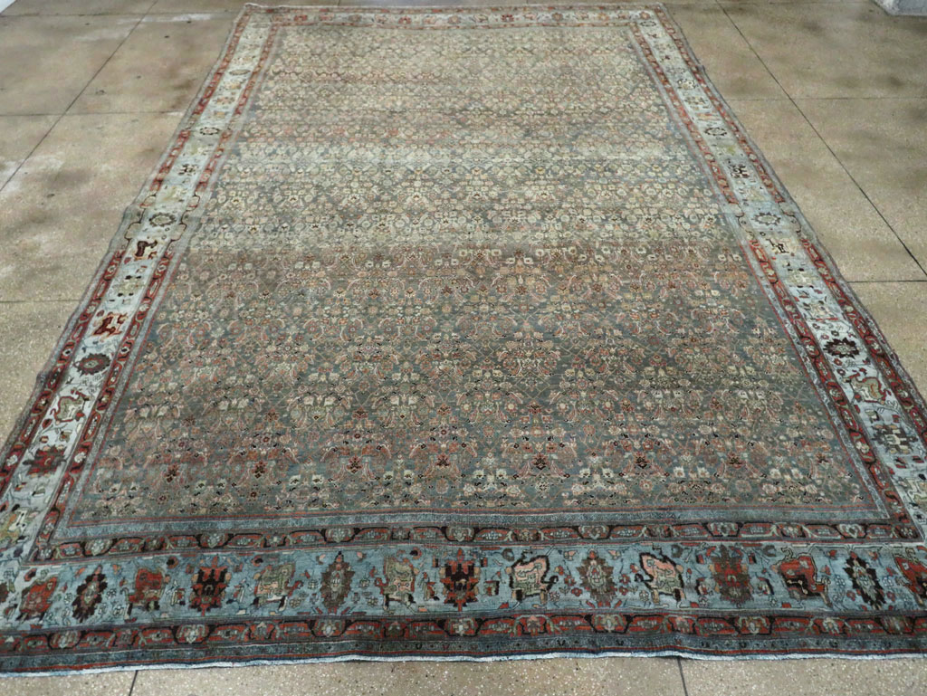 Antique Persian Bidjar Carpet, No.27703 - Gss