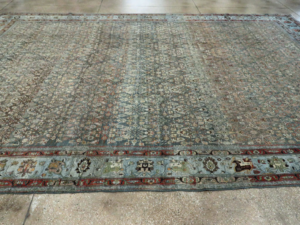Antique Persian Bidjar Carpet, No.27703 - Gss