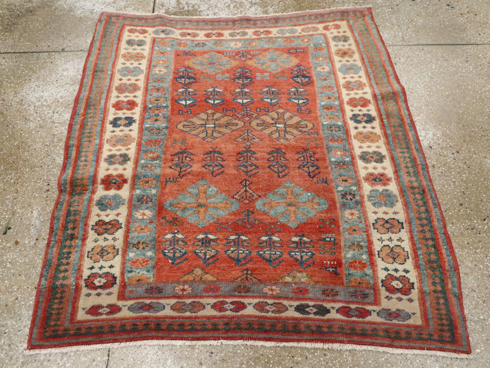 Antique Persian Bakshaish Rug, No.27708 - Gss