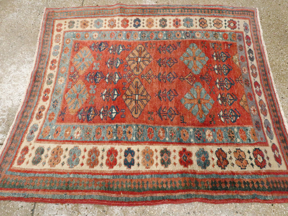 Antique Persian Bakshaish Rug, No.27708 - Gss