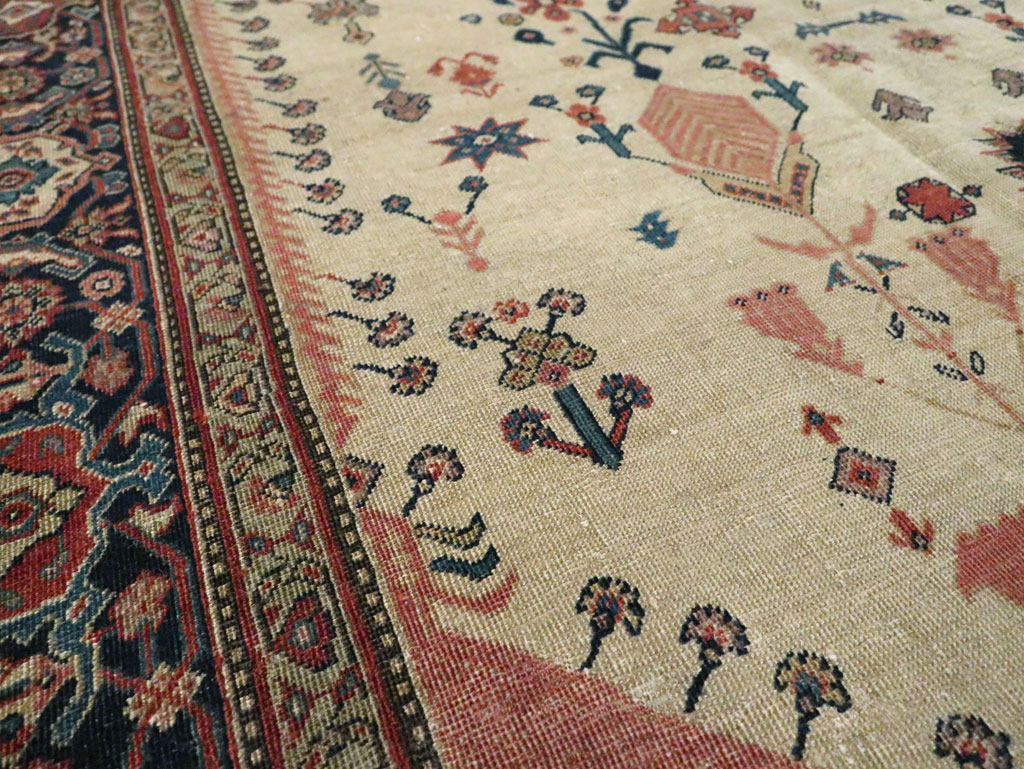 Antique Persian Fereghan Carpet, No.27714 - Gss