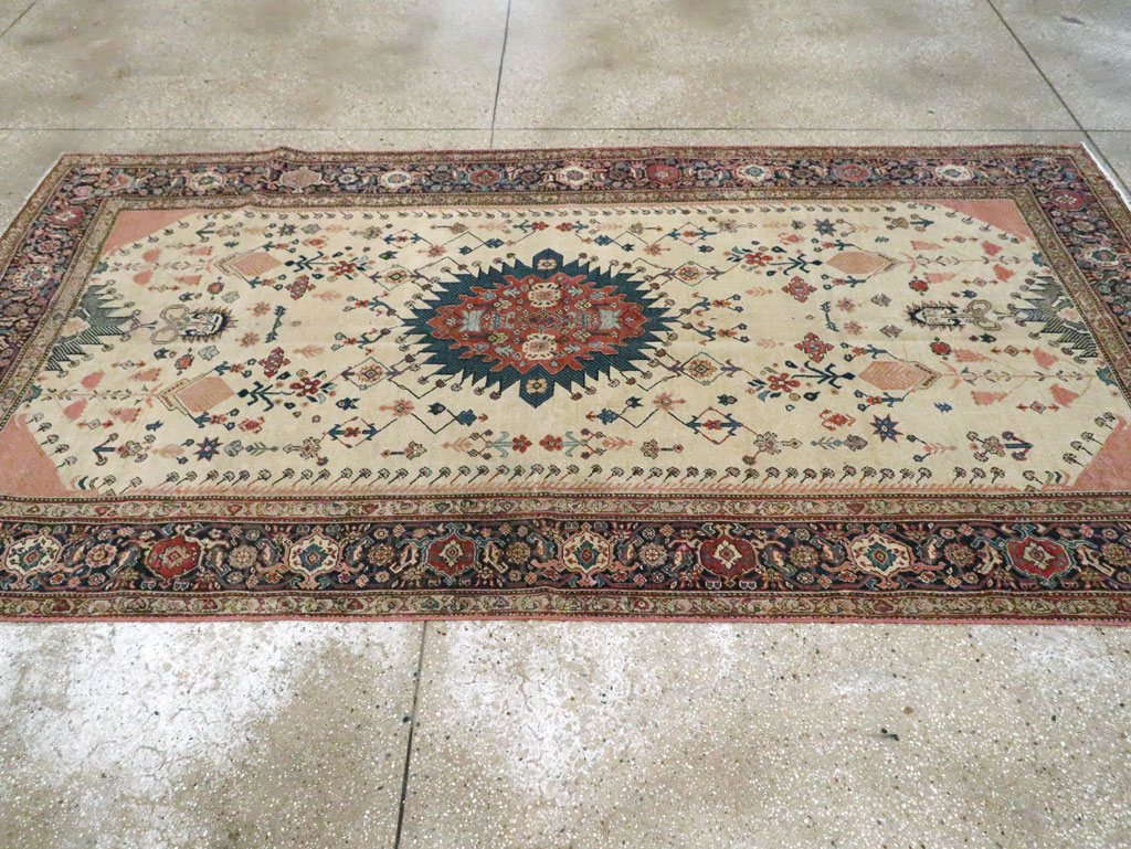 Antique Persian Fereghan Carpet, No.27714 - Gss