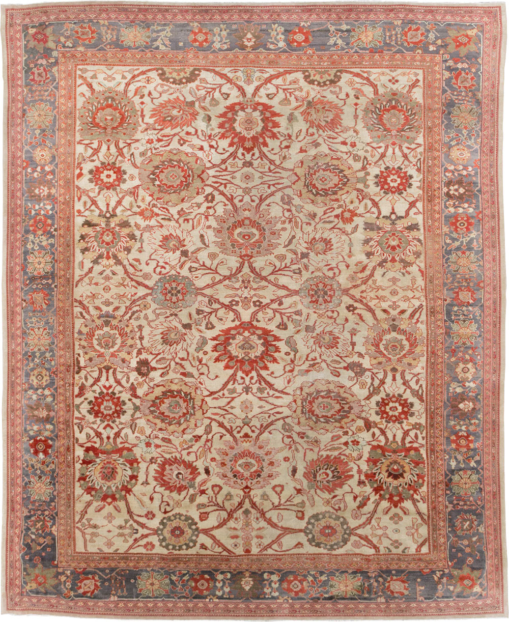 Antique Persian Sultanabad Carpet, No.27717 - Gss