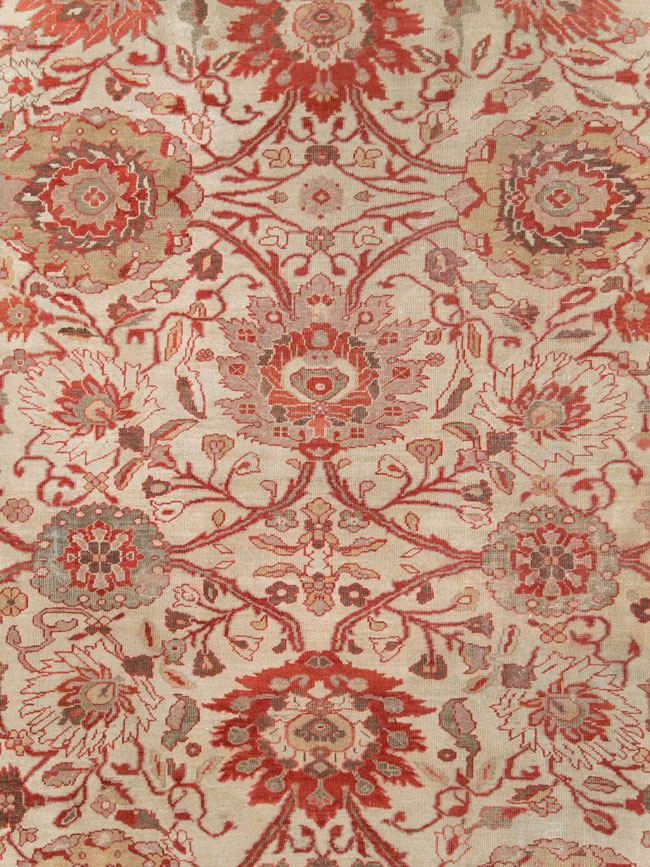 Antique Persian Sultanabad Carpet, No.27717 - Gss