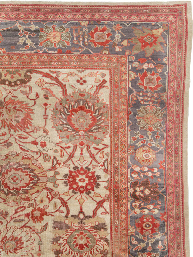 Antique Persian Sultanabad Carpet, No.27717 - Gss