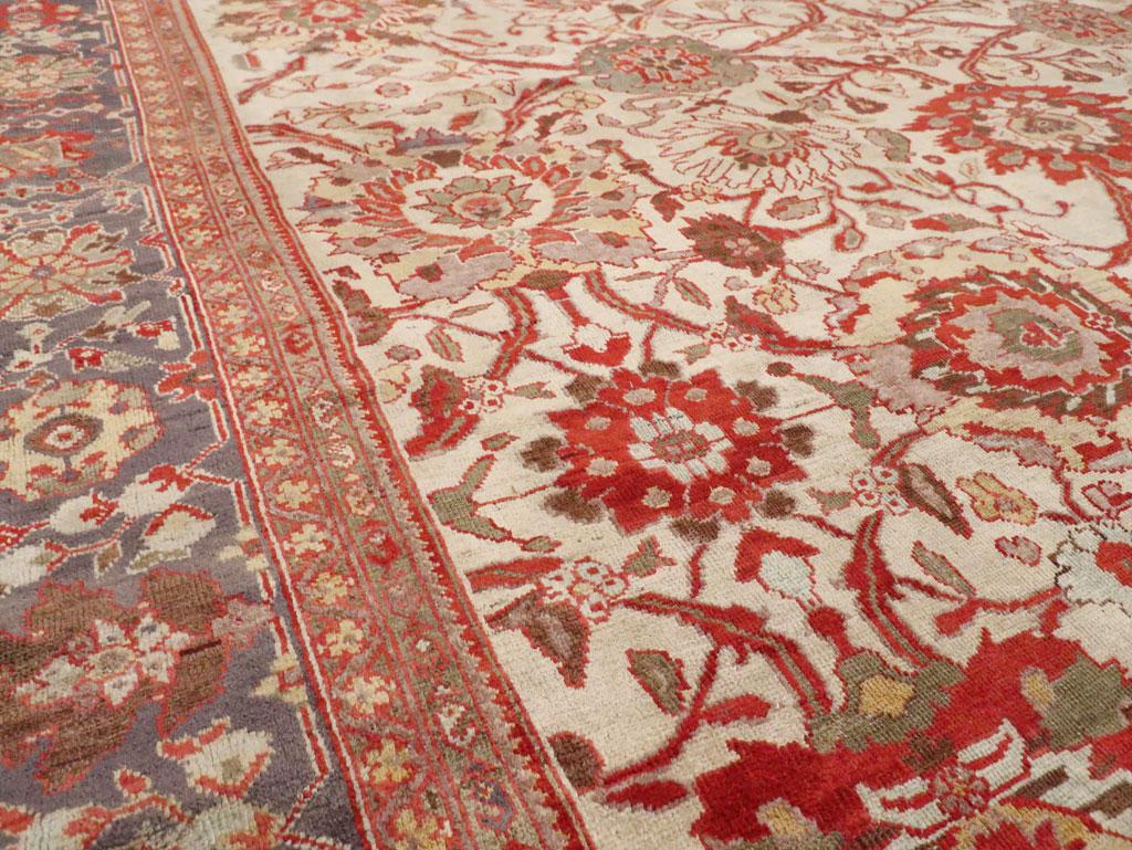 Antique Persian Sultanabad Carpet, No.27717 - Gss