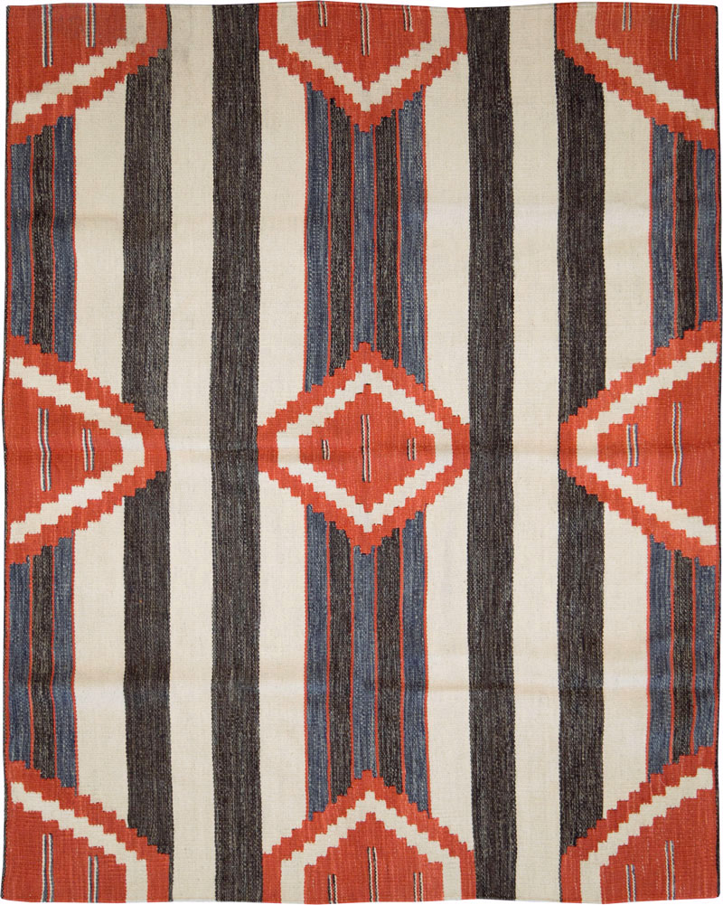 Modern Turkish Flatweave, No.27731 - Gss