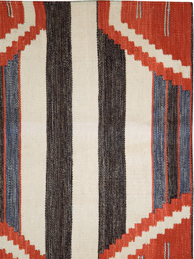 Modern Turkish Flatweave, No.27731 - Gss