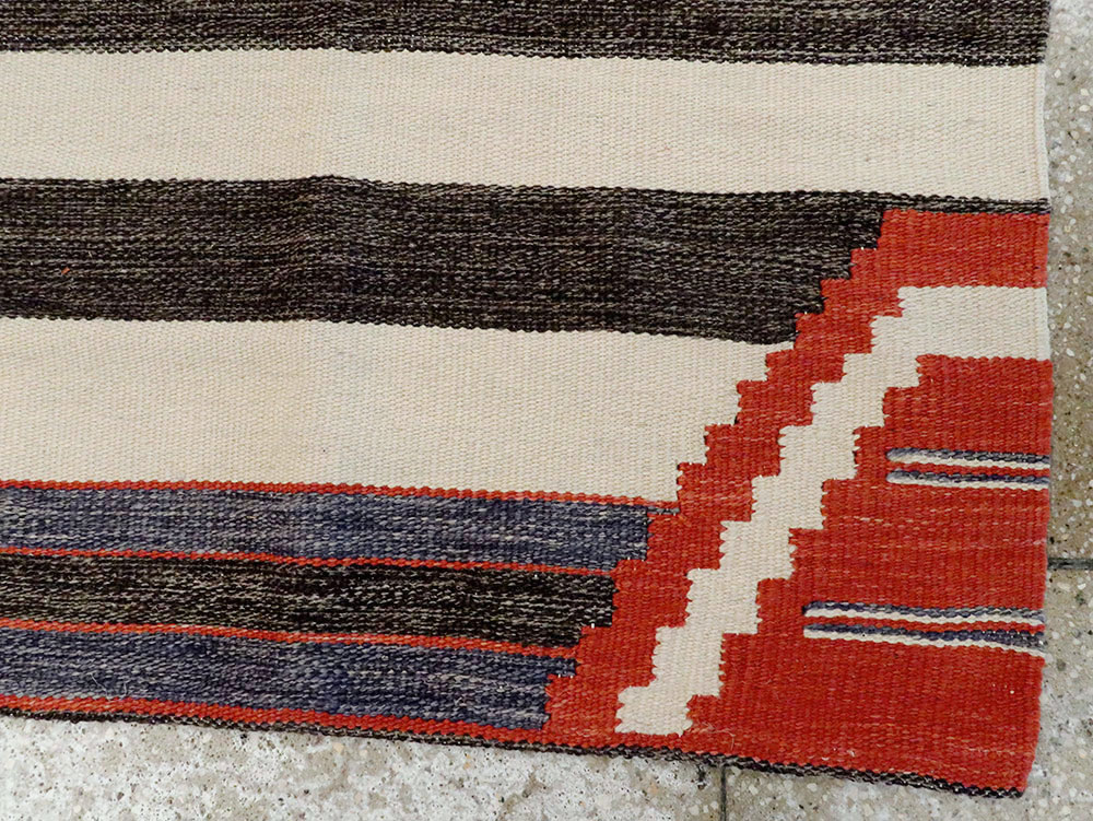 Modern Turkish Flatweave, No.27731 - Gss