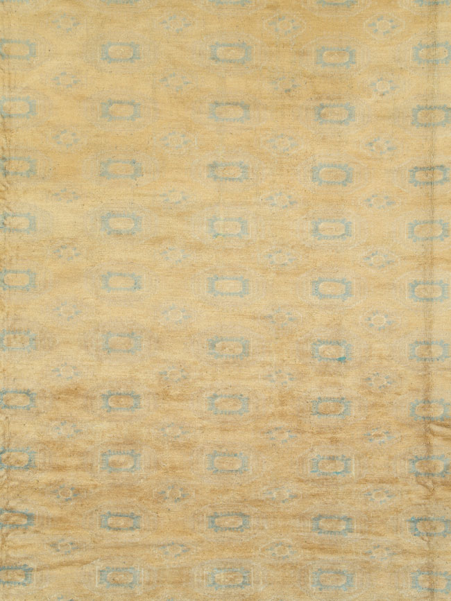 Vintage Central Asian Turkoman Oversize Carpet, No.27736 - Gss