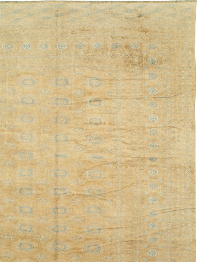 Vintage Central Asian Turkoman Oversize Carpet, No.27736 - Gss