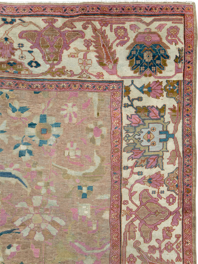 Antique Persian Sultanabad Room Size Carpet, No.27739 - Gss