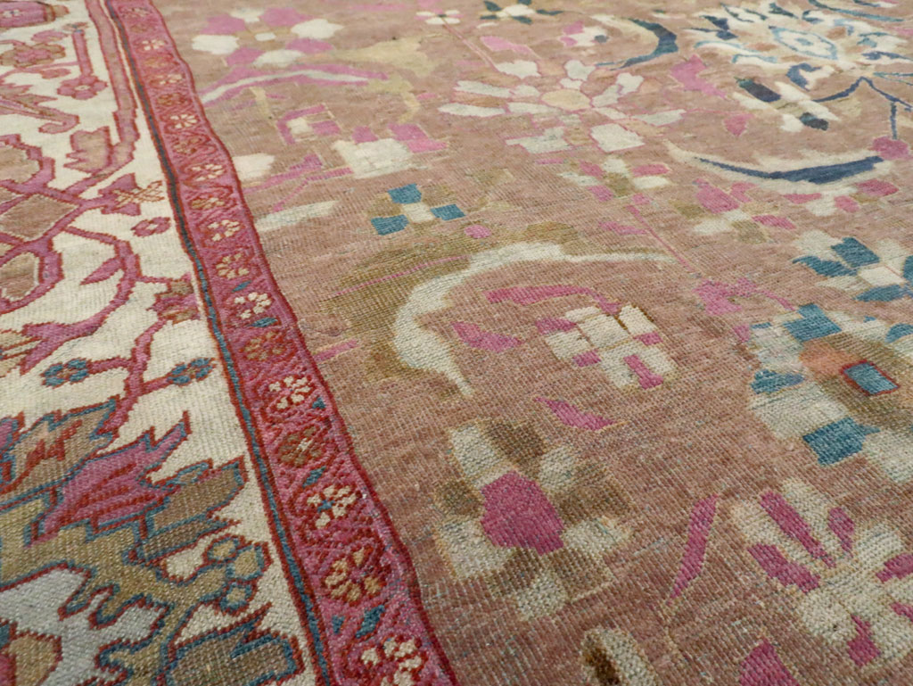 Antique Persian Sultanabad Room Size Carpet, No.27739 - Gss