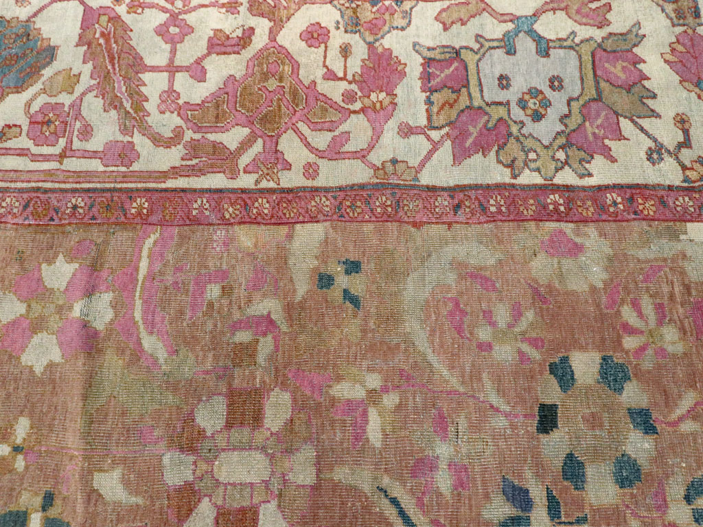 Antique Persian Sultanabad Room Size Carpet, No.27739 - Gss