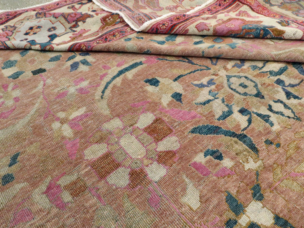 Antique Persian Sultanabad Room Size Carpet, No.27739 - Gss