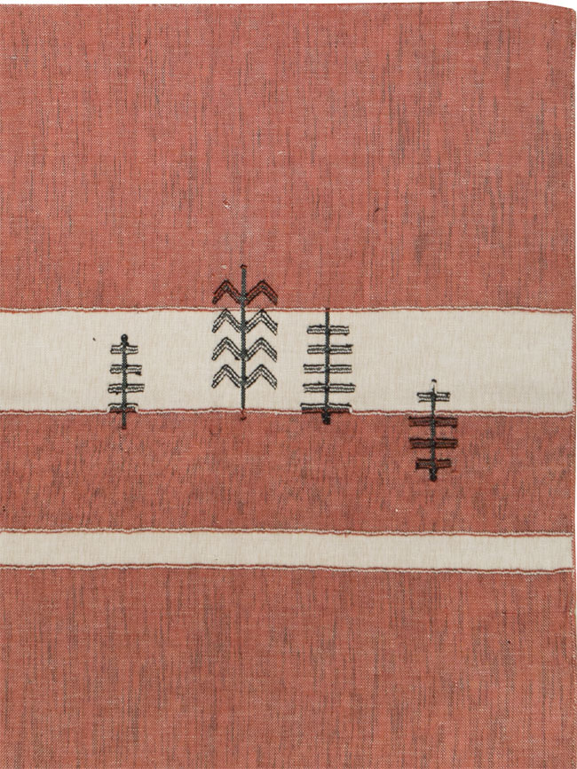 Vintage Ecuadorian Textile Flatweave, No.27742 - Gss