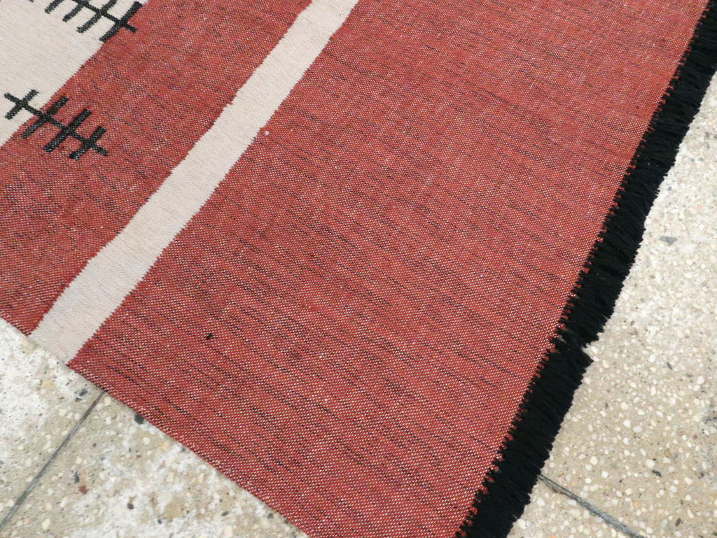 Vintage Ecuadorian Textile Flatweave, No.27742 - Gss