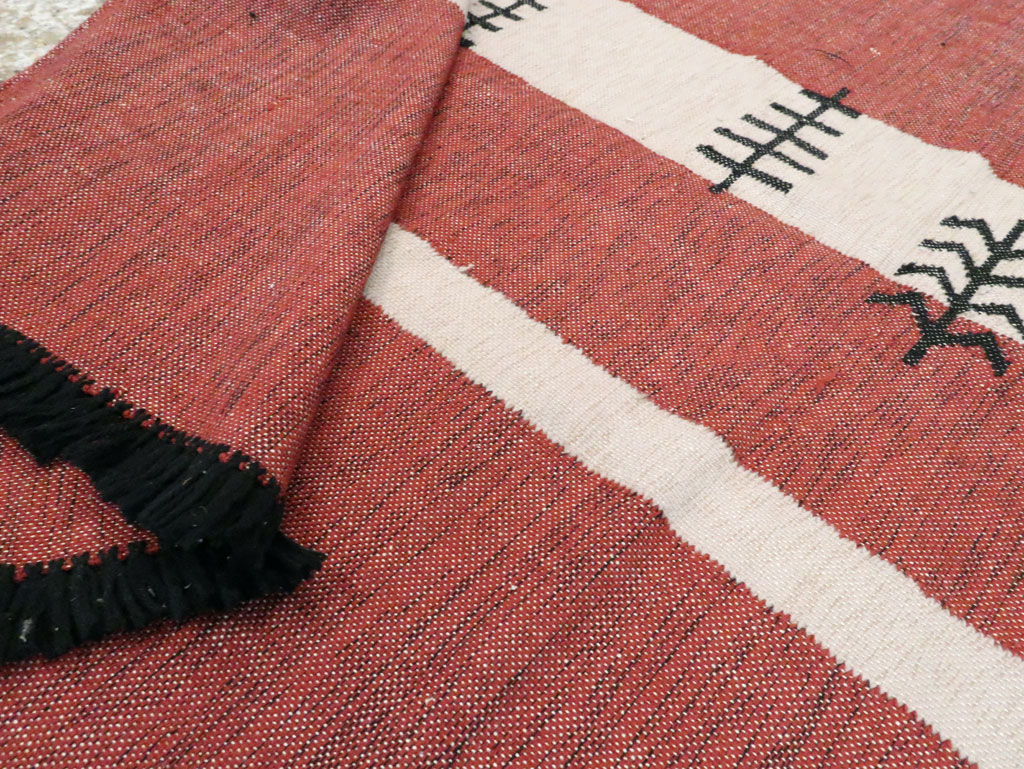 Vintage Ecuadorian Textile Flatweave, No.27742 - Gss