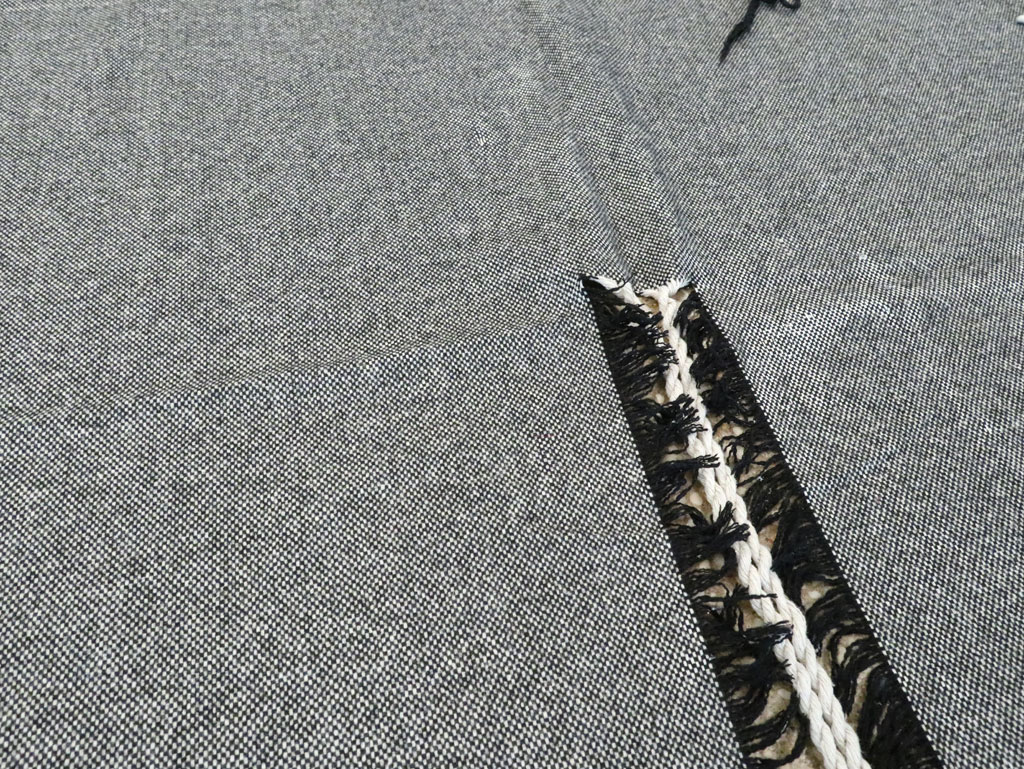 Vintage Ecuadorian Textile Flatweave, No.27743 - Gss