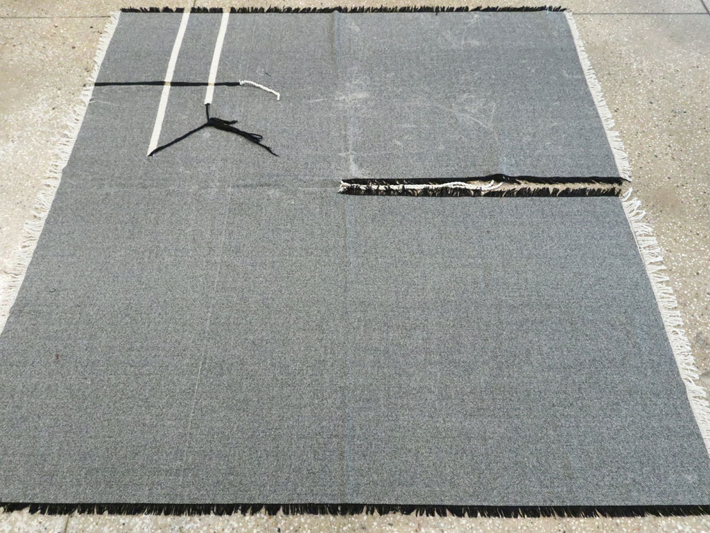 Vintage Ecuadorian Textile Flatweave, No.27743 - Gss