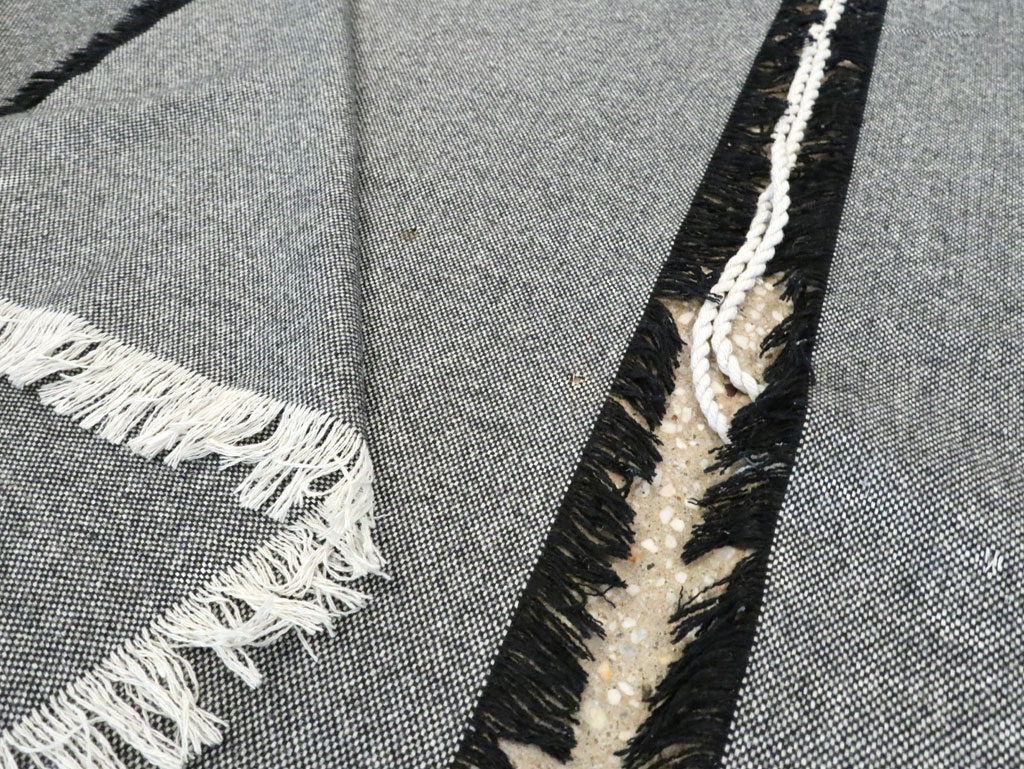 Vintage Ecuadorian Textile Flatweave, No.27743 - Gss