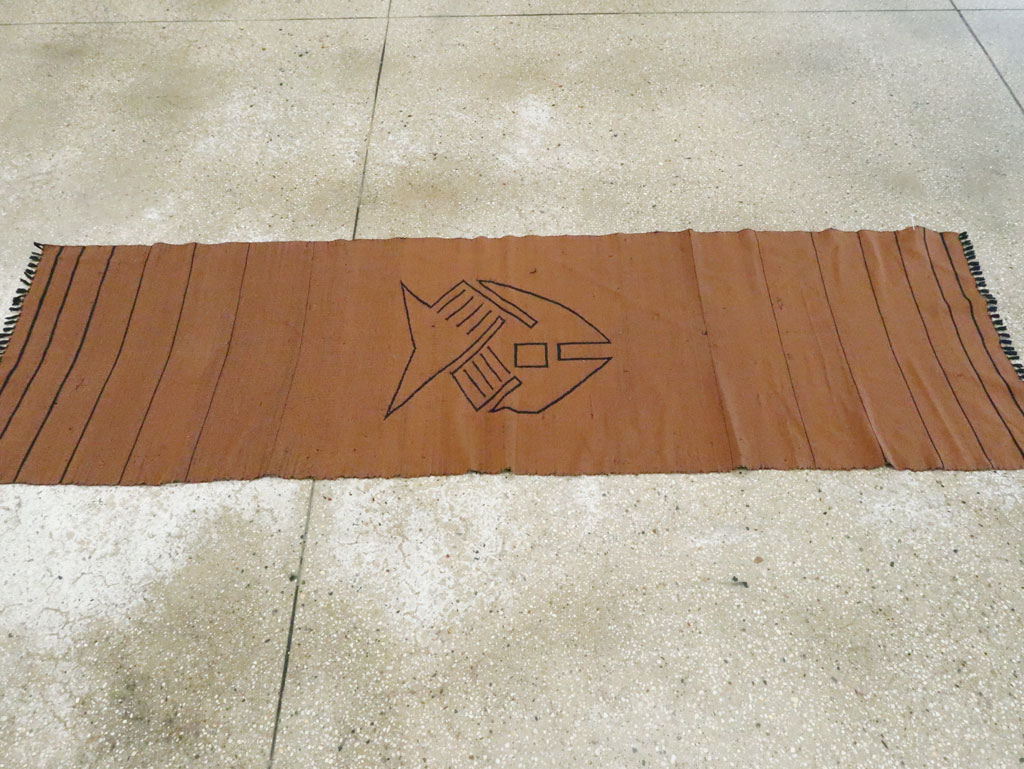 Vintage Ecuadorean Textile Runner, No.27744 - Gss