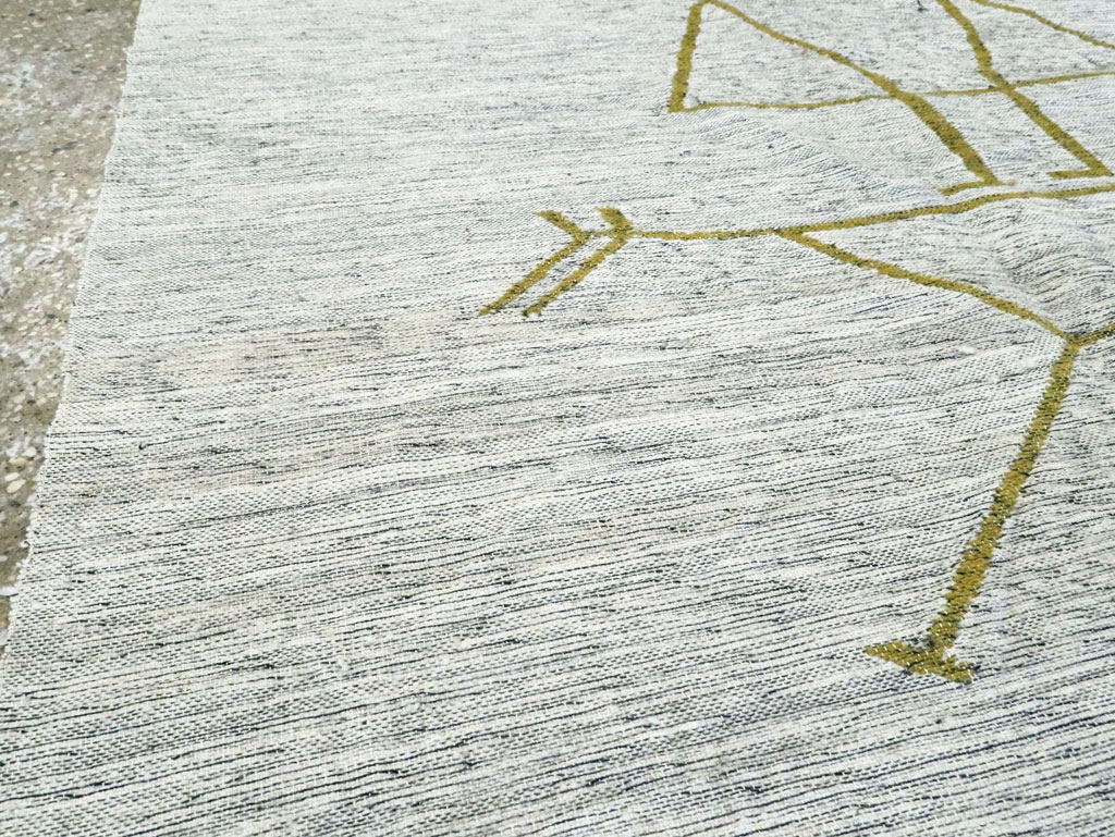 Vintage Ecuadorian Pictorial Textile Flatweave, No.27745 - Gss