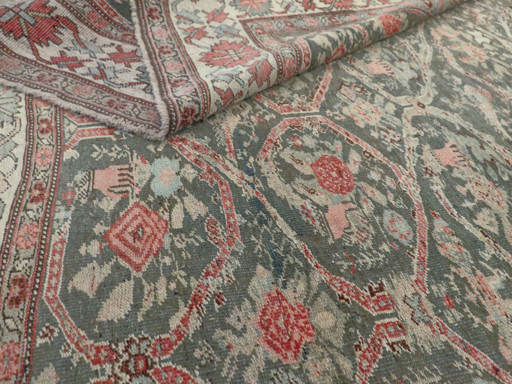 Antique Persian Bidjar Carpet, No.27746 - Gss