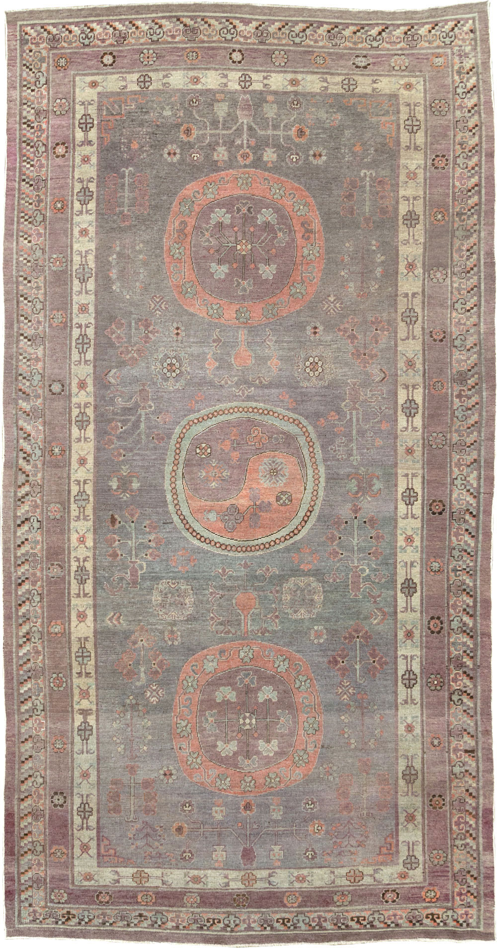 Antique Khotan Gallery Carpet, No.27747 - Gss