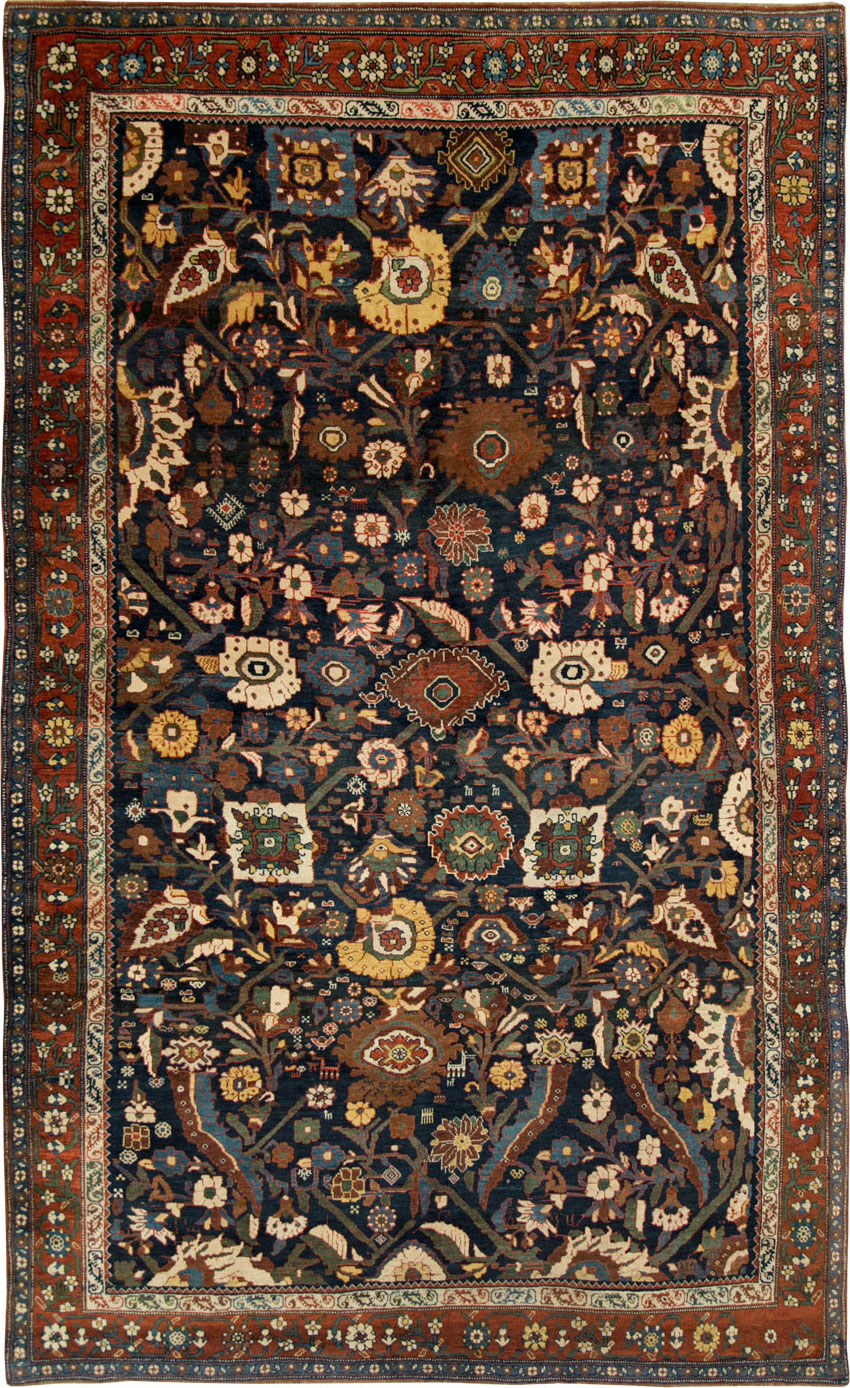Antique Persian Bidjar Carpet, No.27752 - Gss