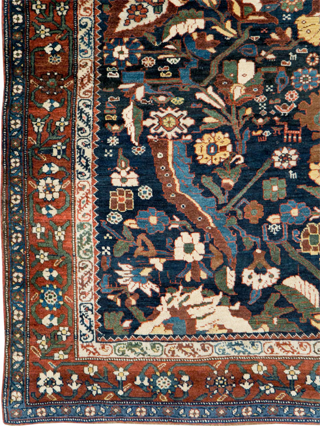 Antique Persian Bidjar Carpet, No.27752 - Gss