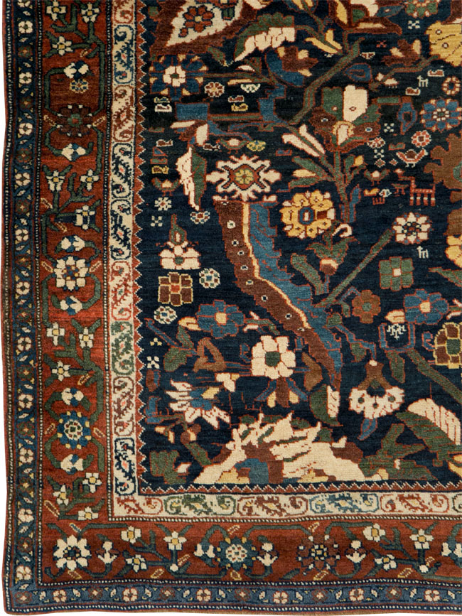 Antique Persian Bidjar Carpet, No.27752 - Gss