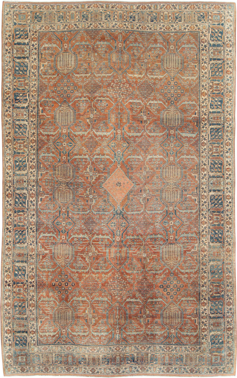 Antique Persian Joshegan Carpet, No.27753 - Gss