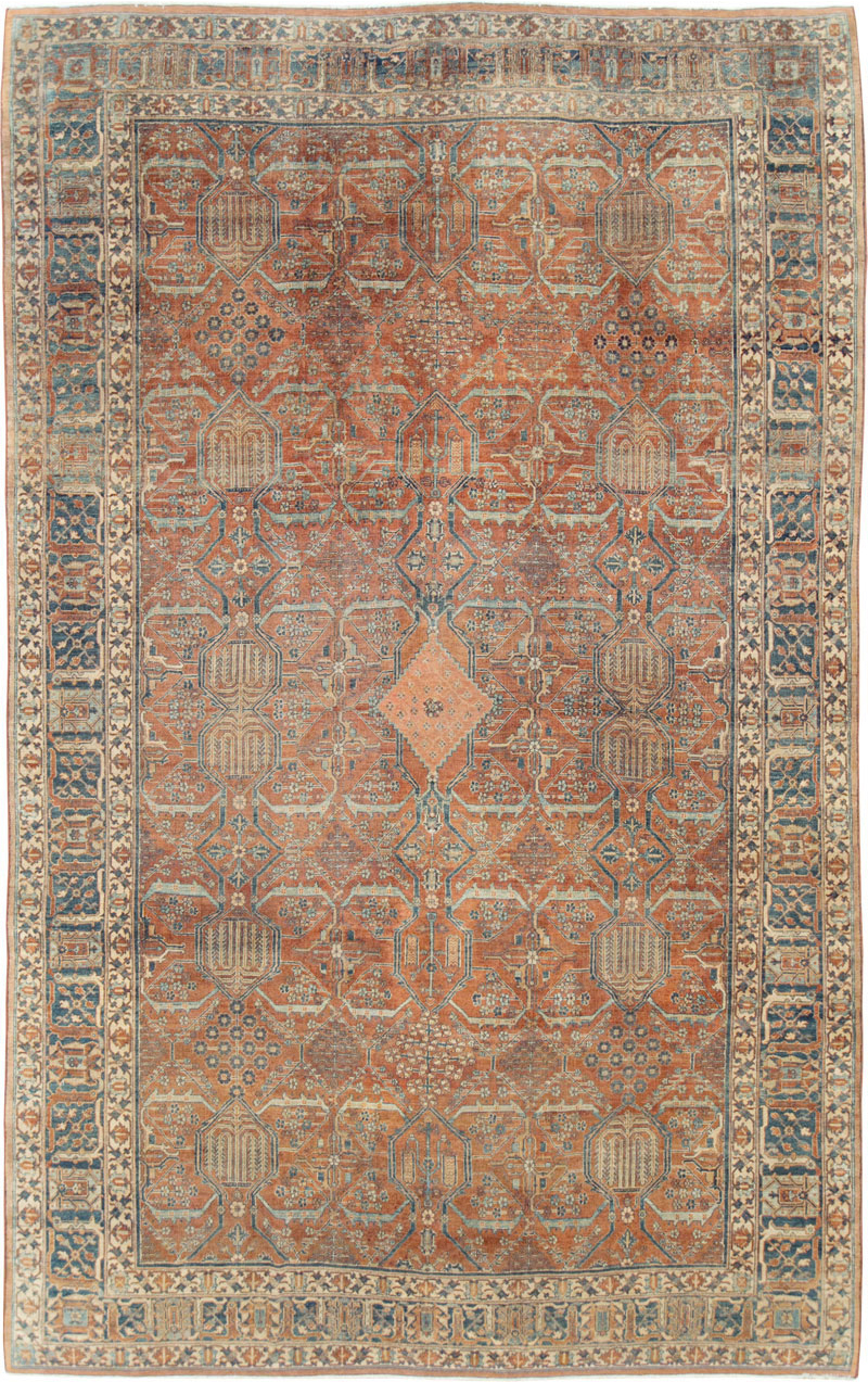 Antique Persian Joshegan Carpet, No.27753 - Gss