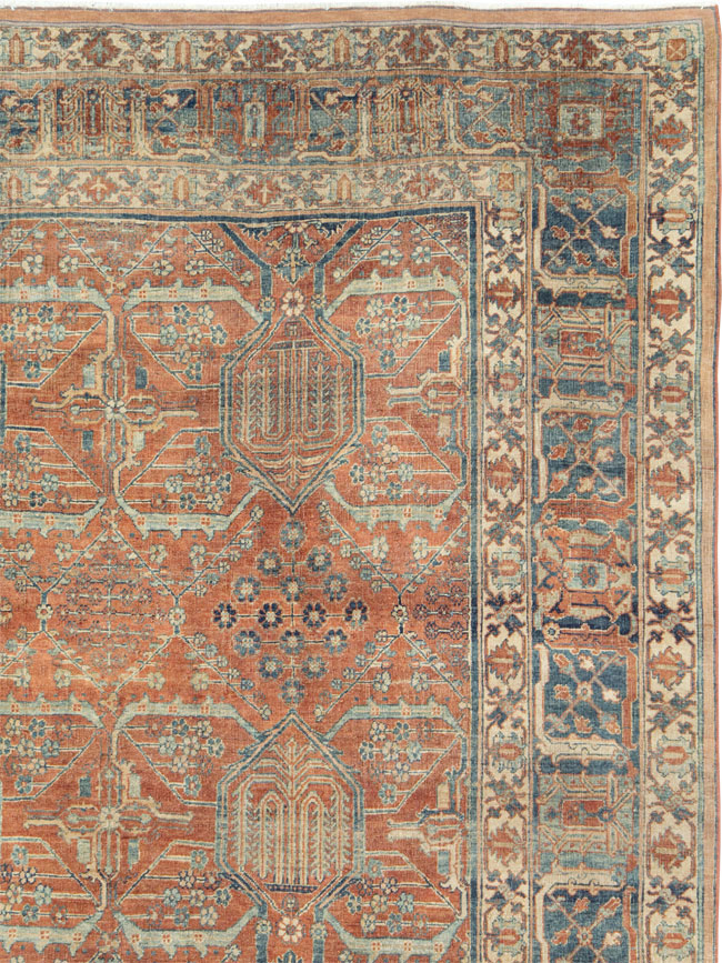 Antique Persian Joshegan Carpet, No.27753 - Gss