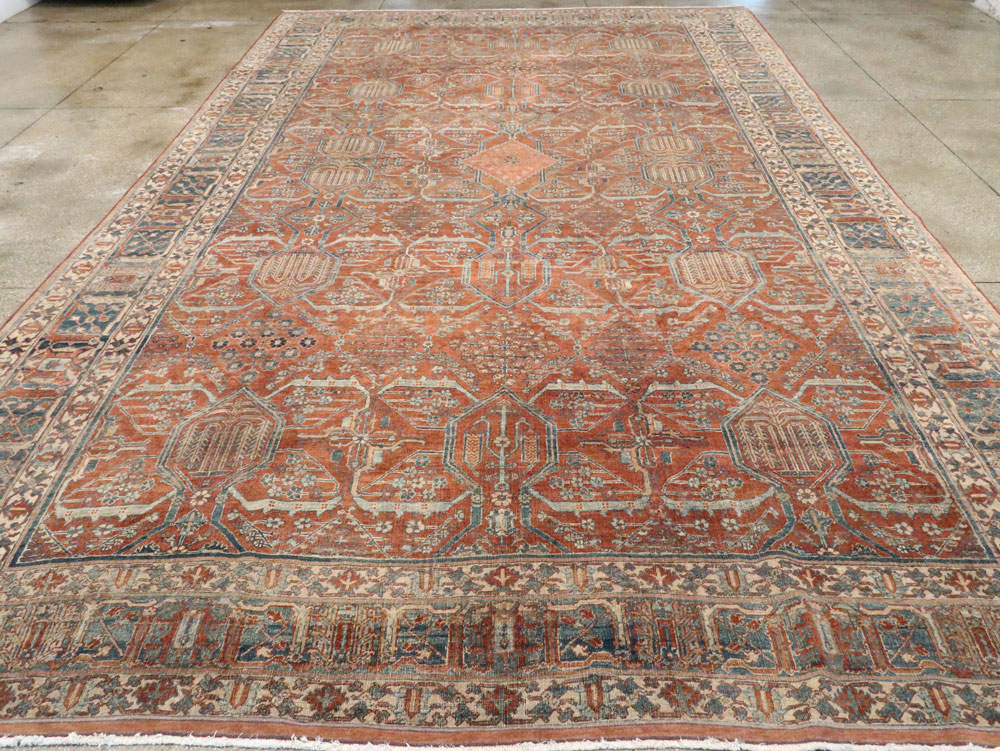 Antique Persian Joshegan Carpet, No.27753 - Gss