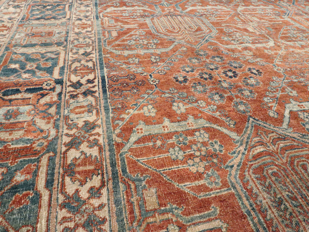 Antique Persian Joshegan Carpet, No.27753 - Gss