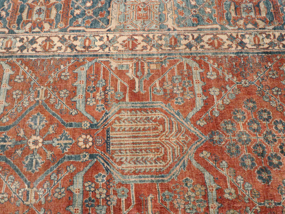 Antique Persian Joshegan Carpet, No.27753 - Gss
