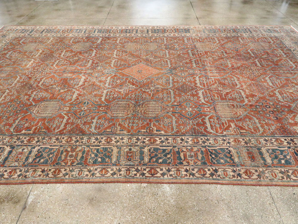 Antique Persian Joshegan Carpet, No.27753 - Gss