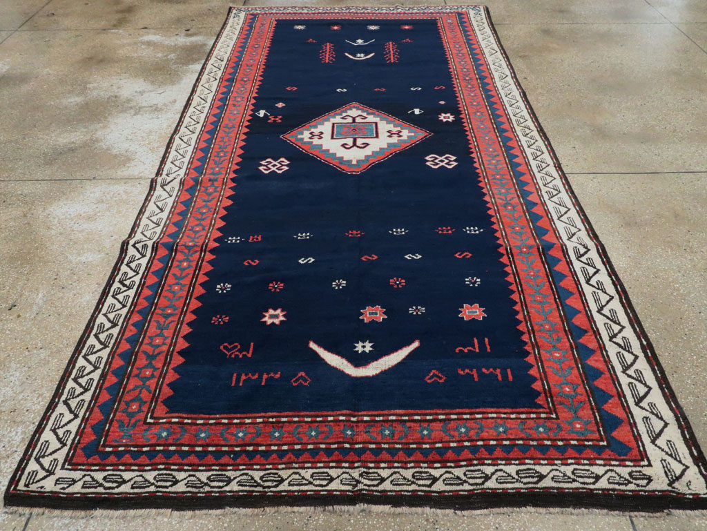 Vintage Caucasian Kazak Rug, No.27756 - Gss