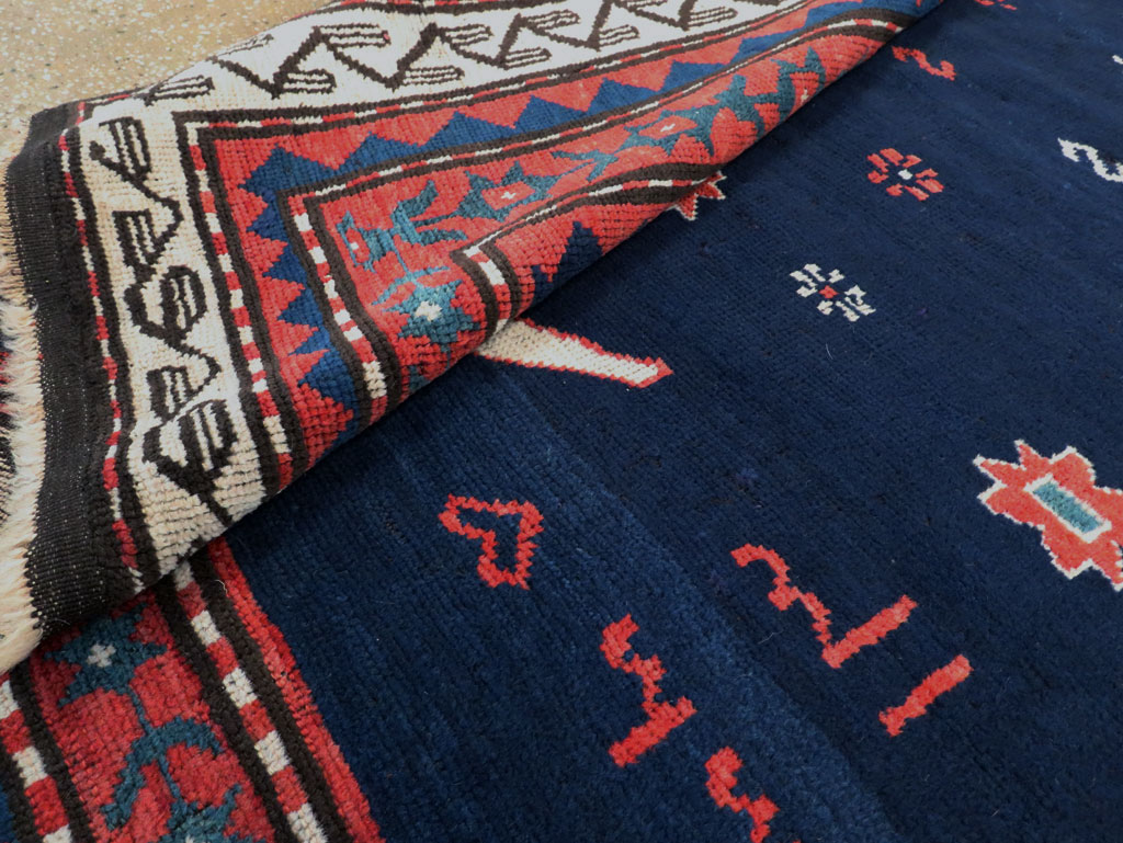 Vintage Caucasian Kazak Rug, No.27756 - Gss