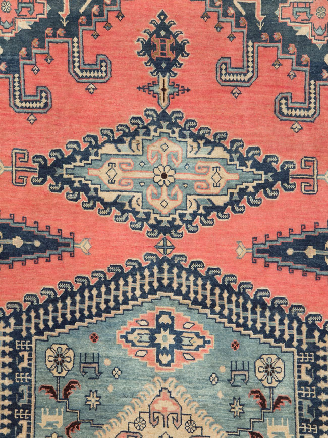 Vintage Persian Veece Large Room Size Carpet, No.27757 - Gss