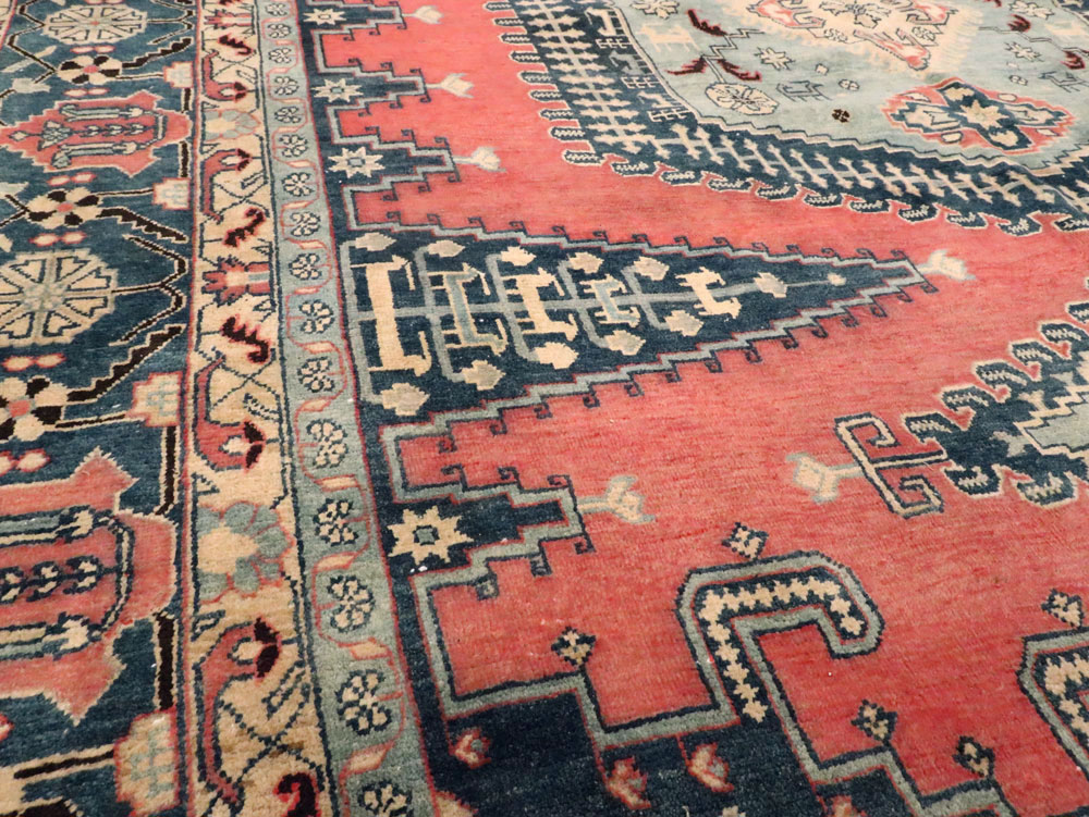 Vintage Persian Veece Large Room Size Carpet, No.27757 - Gss