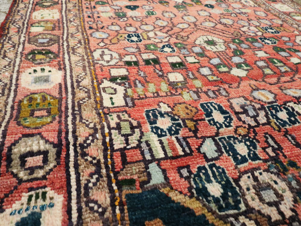 Vintage Persian Mahal Small Runner, No.27760 - Gss