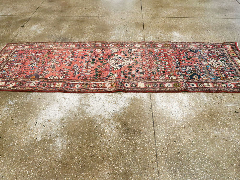 Vintage Persian Mahal Small Runner, No.27760 - Gss