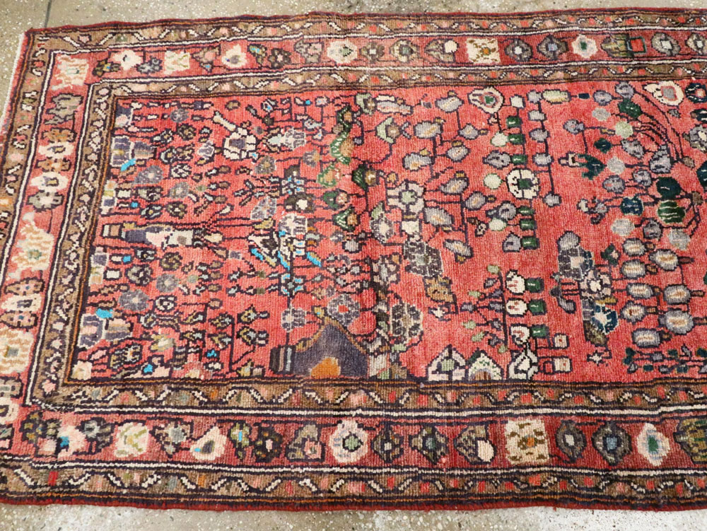 Vintage Persian Mahal Small Runner, No.27760 - Gss