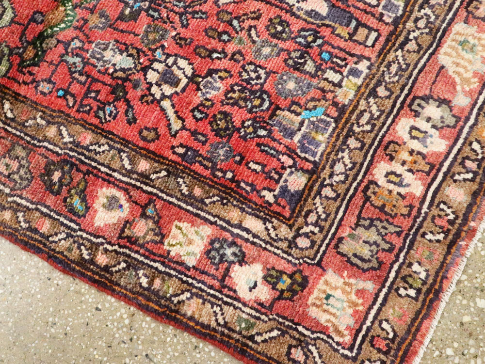 Vintage Persian Mahal Small Runner, No.27760 - Gss