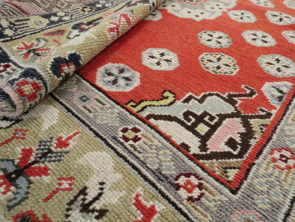 Vintage Anatolian Gallery Rug, No.27767 - Gss