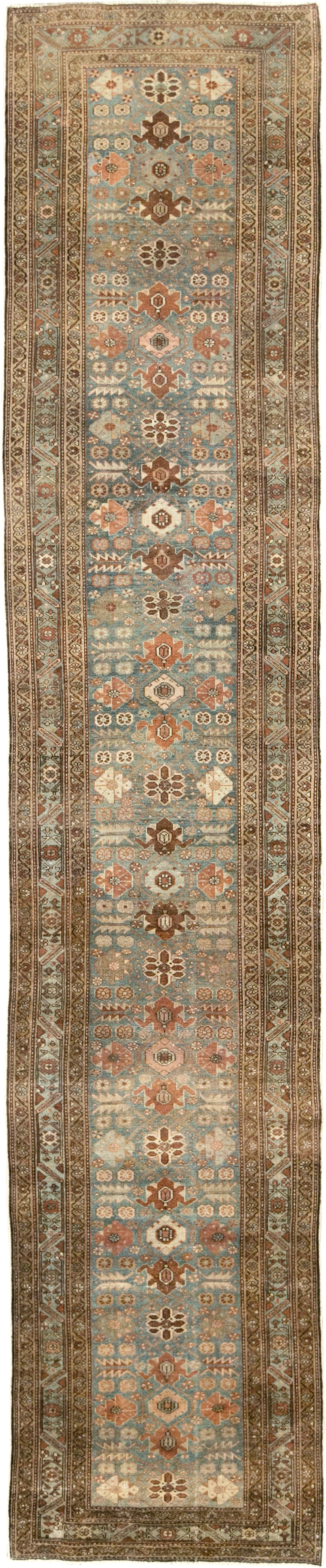 Antique Persian Malayer Runner, No.27771 - Gss